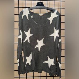 Altar'd State Star Print Sweater